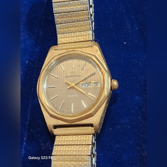 Hamilton Other - Vintage Hamilton Quartz Day/Date Mens Watch